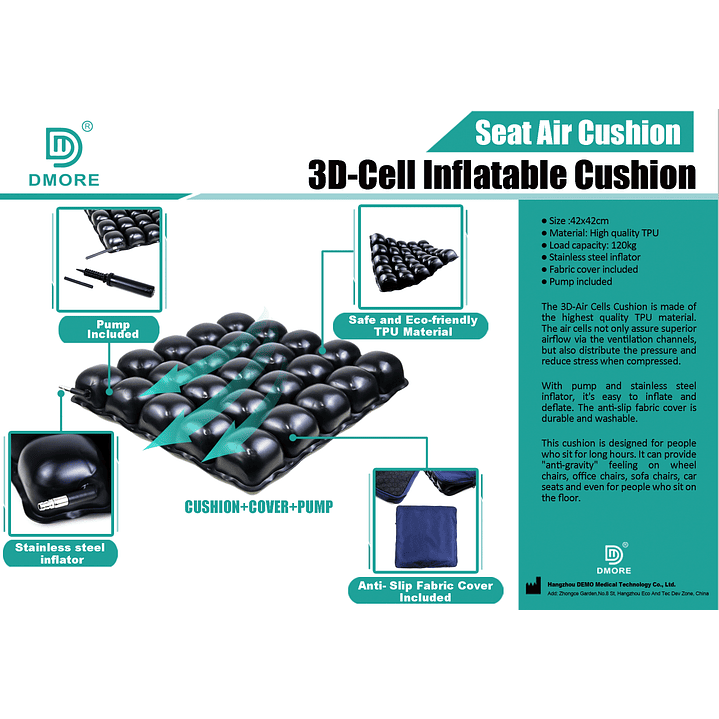 Cojín Antiescaras Flotación Seca DMORE 1