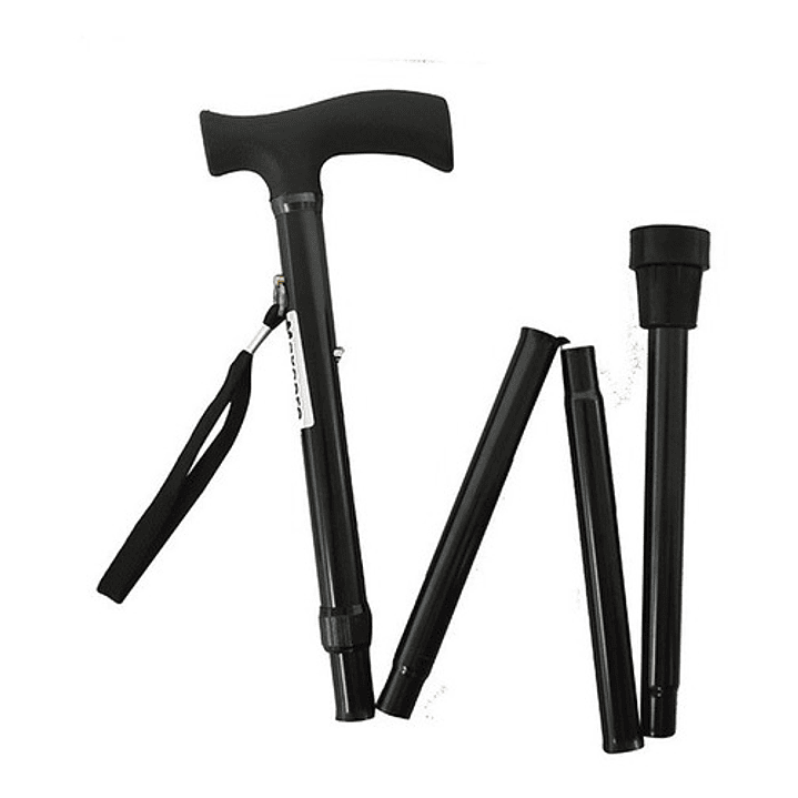 Bastón Plegable Negro Max care  1