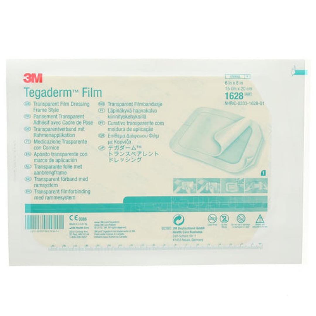 Apósito Transparente Impermeable — Tegaderm Film — Medidas 6