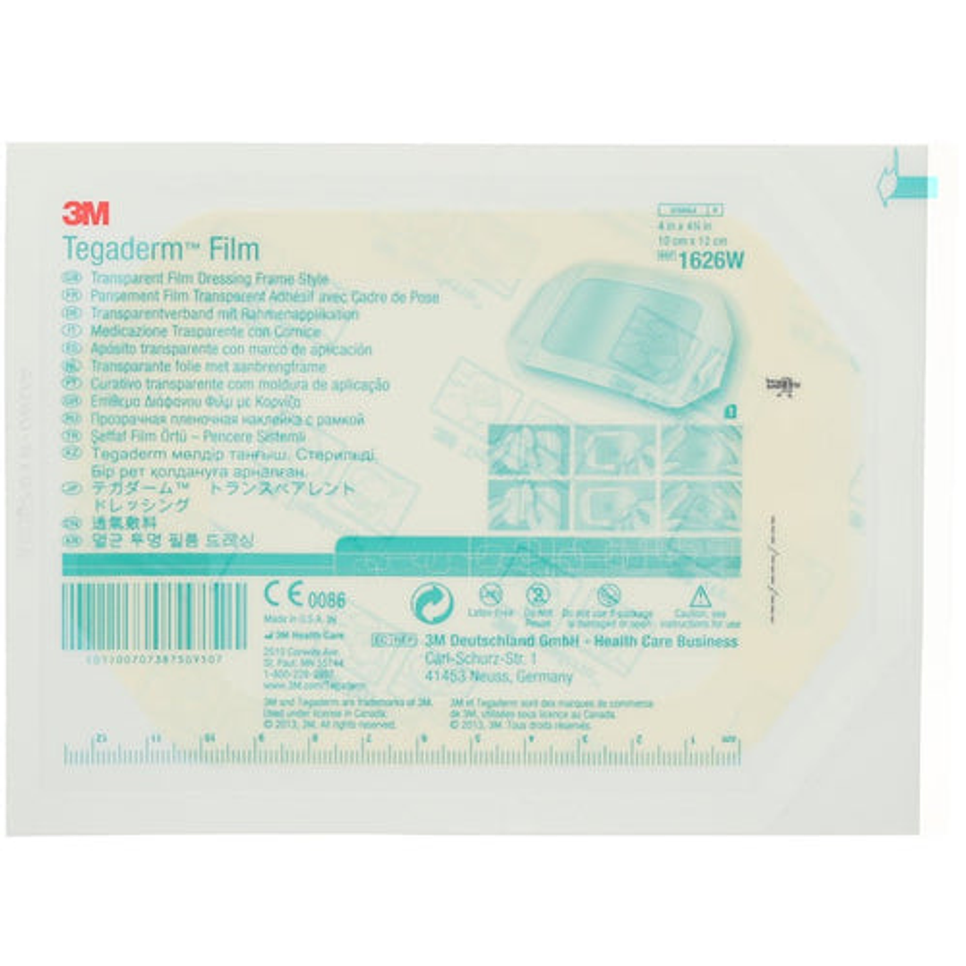 Apósito Transparente Impermeable — Tegaderm Film — Medidas 4