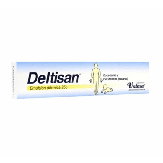 Emulsión Dérmica Deltisan — 35 gr 