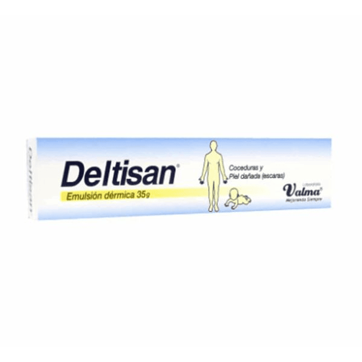 Emulsión Dérmica Deltisan — 35 gr - Valma 1