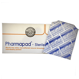 Apósito Antimicrobiano — Pharmapad Carbon Activado — 10 x 10 cm