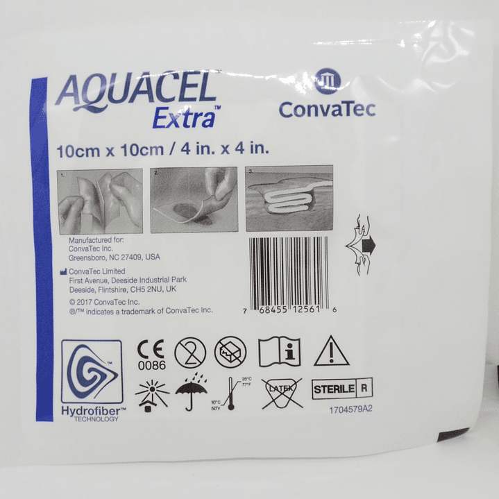 Apósito Alginato Aquacel Extra 10x10 cm - 420672 2