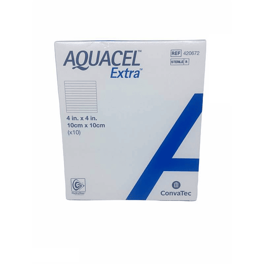 Apósito Alginato Aquacel Extra 10x10 cm - 420672