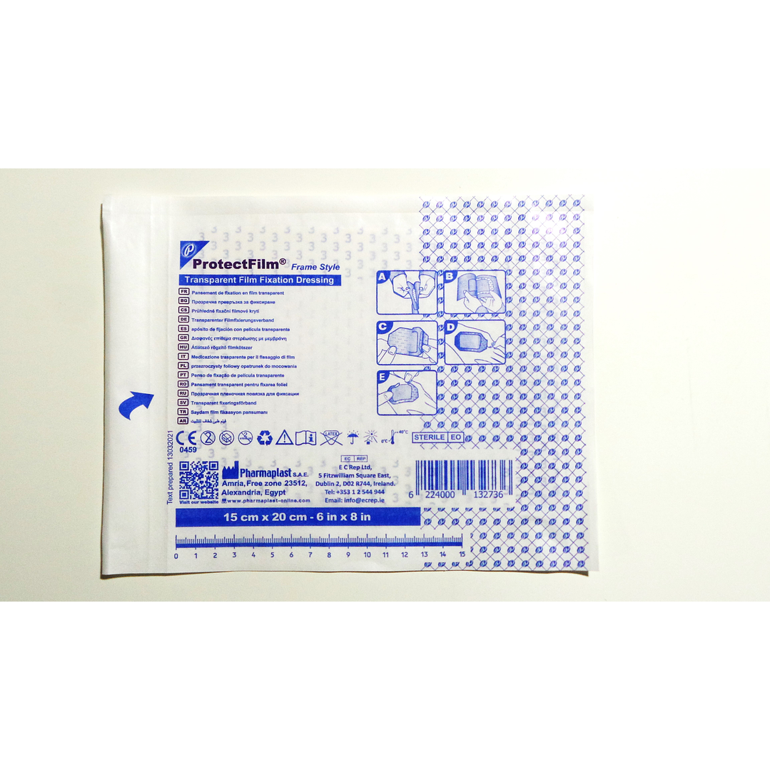 Apósito Fijación Transparente - Protecfilm - Medidas 3