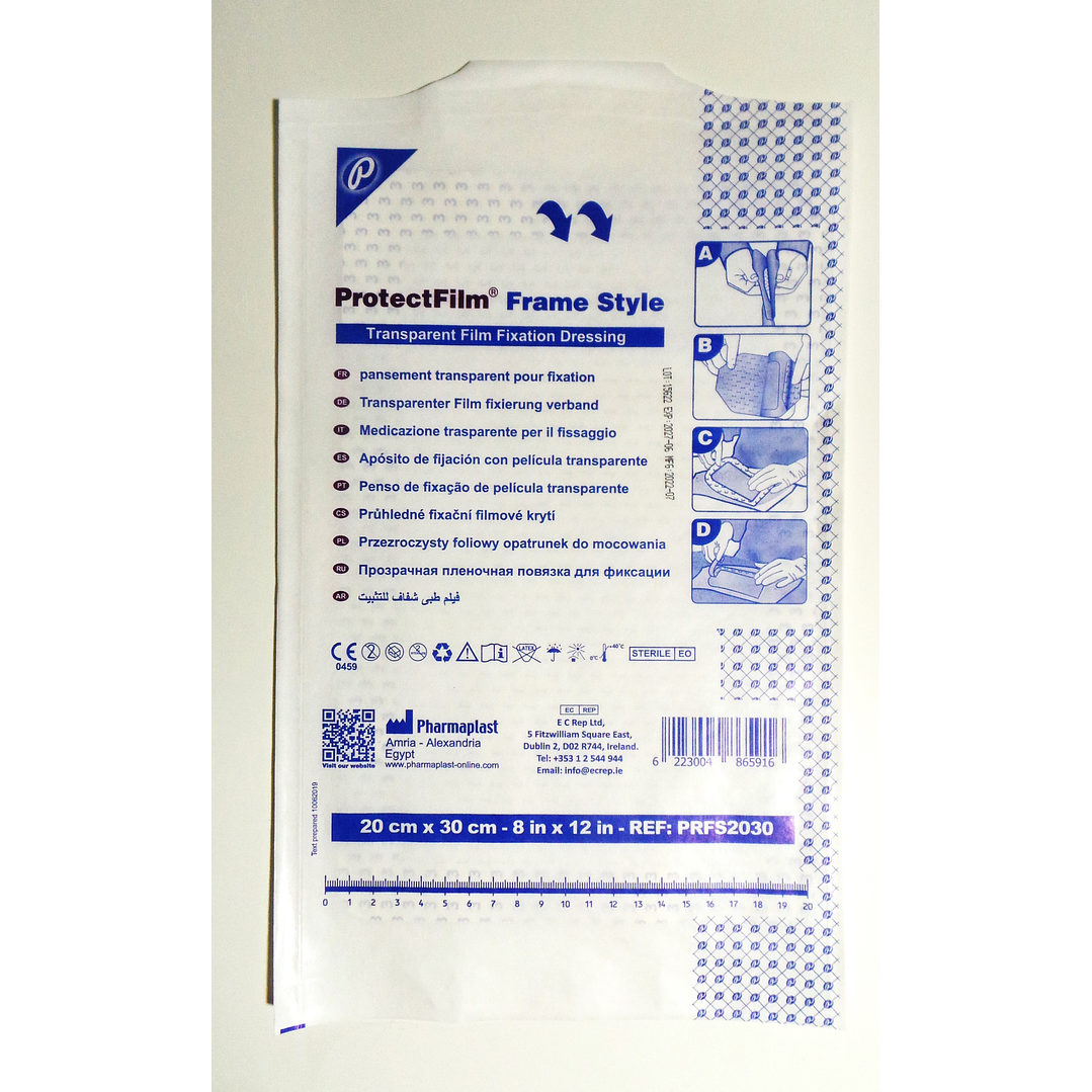 Apósito Fijación Transparente - Protecfilm - Medidas 4