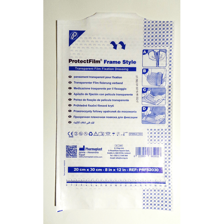 Apósito Fijación Transparente - Protecfilm - Medidas 4