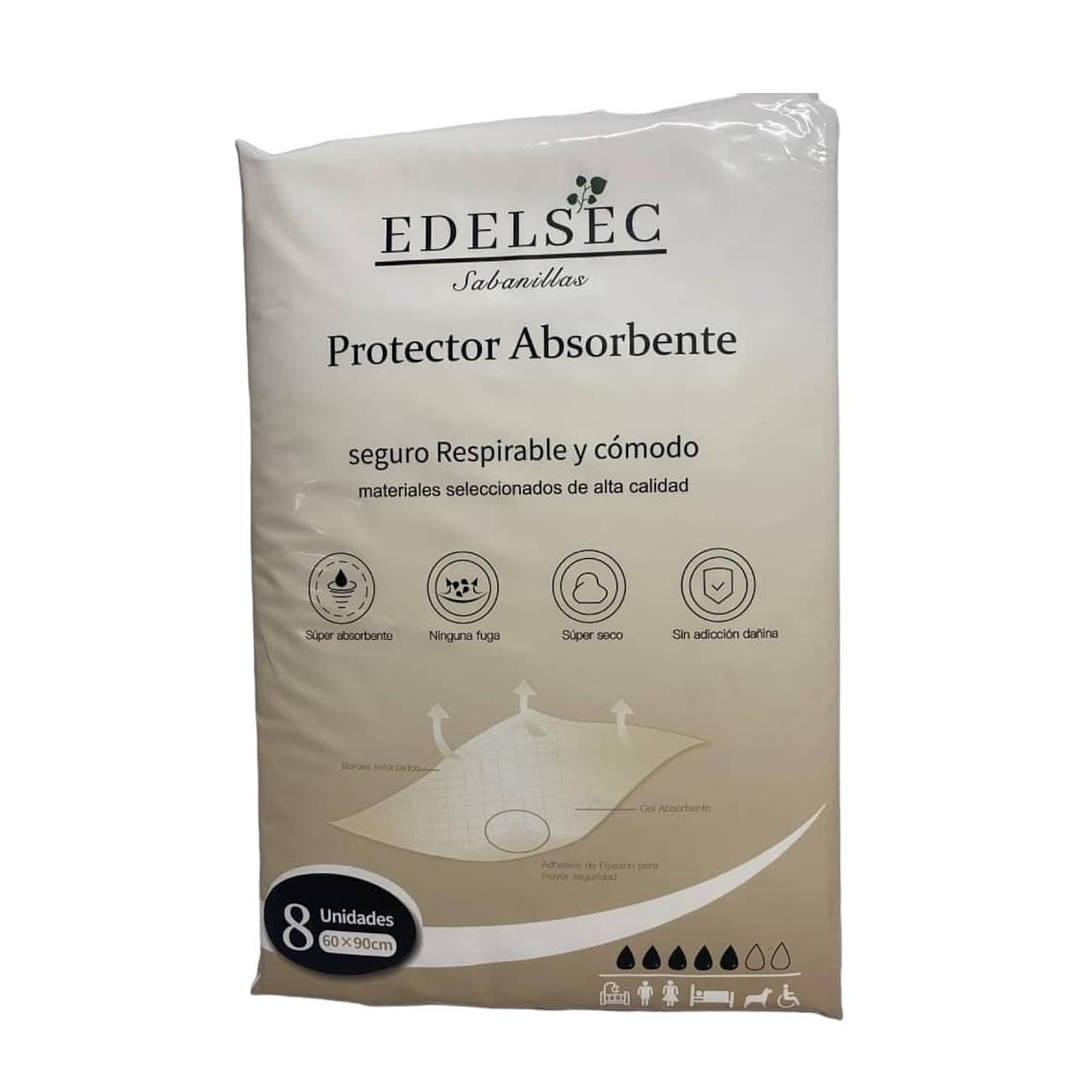 Sabanilla Protectora Absorbente – 60x90 cm – 8 Unidades  1