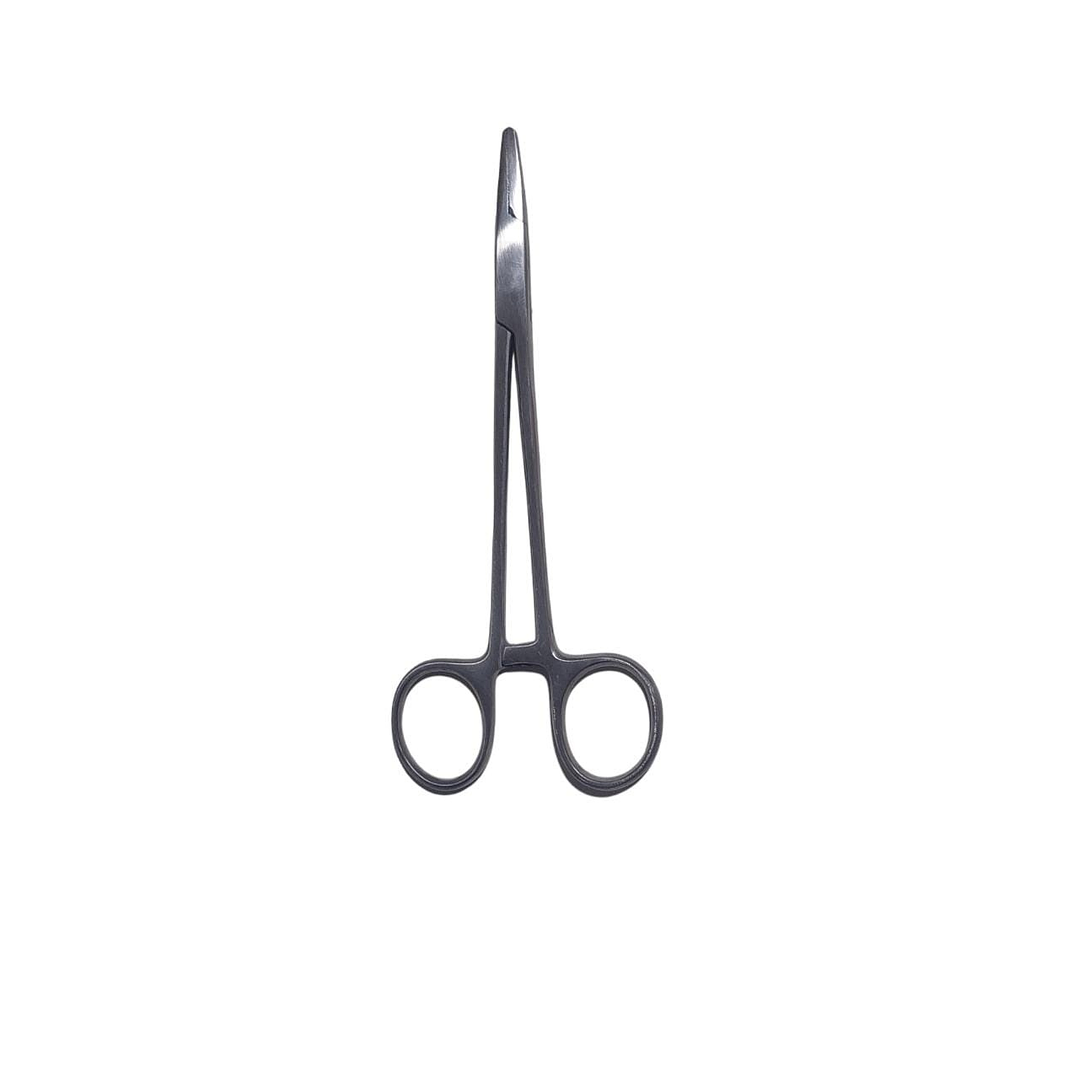 TIJERA PORTA AGUJA ACERO 14 CM 1