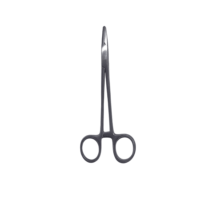 TIJERA PORTA AGUJA ACERO 14 CM 1