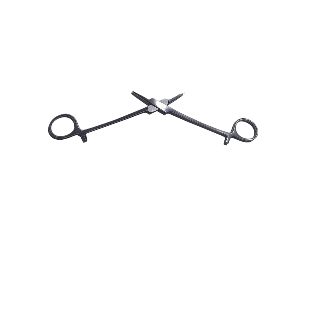 TIJERA PORTA AGUJA ACERO 14 CM 3