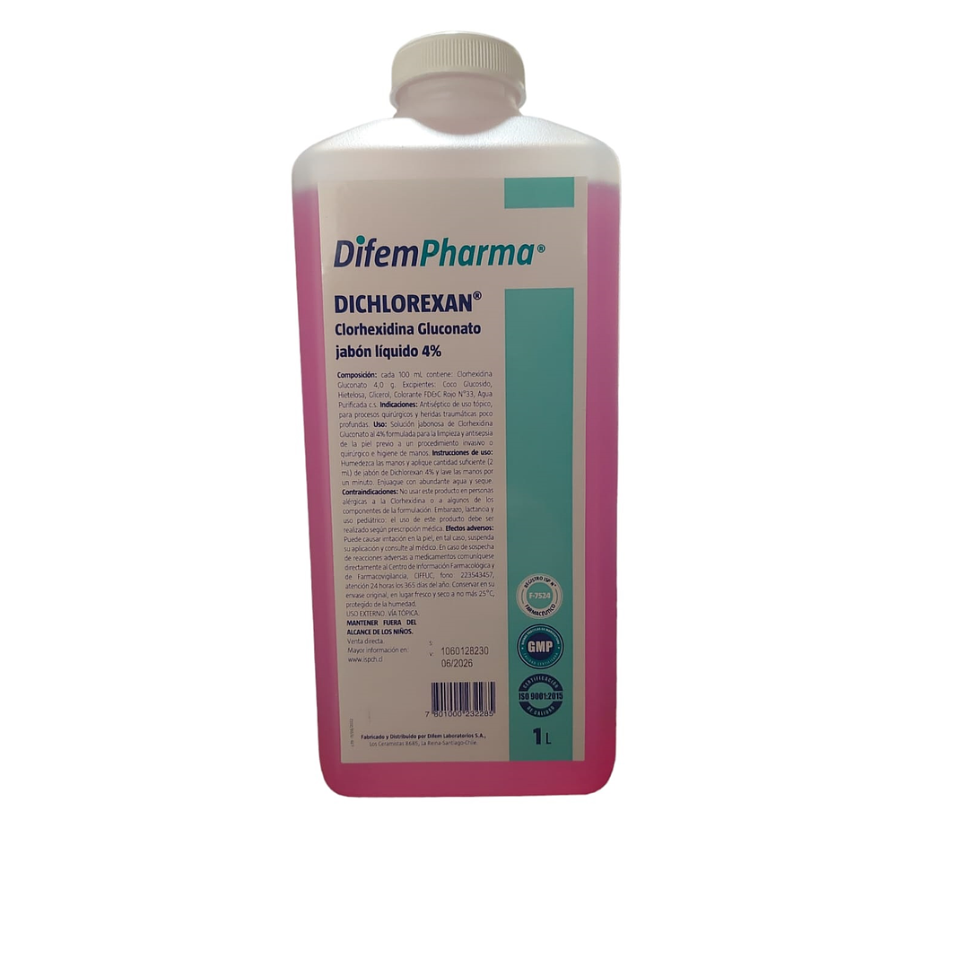 Jabón Liquido – Dichlorexan 4% – 1 Litro 1