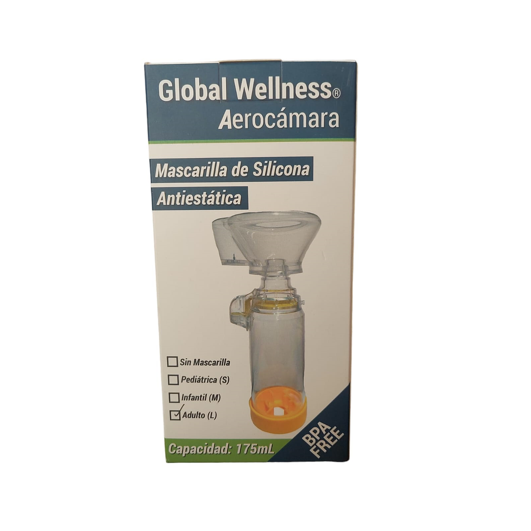 Aerocámara Adulto Con Mascarilla – 175ml 1