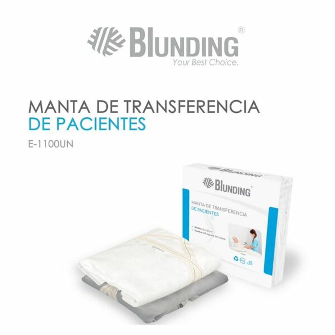 E-1100 — Manta de Transferencia de Pacientes - Blunding 1