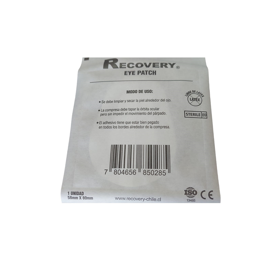 Parche Ocular — 58 x 80 mm — Caja 20u 3