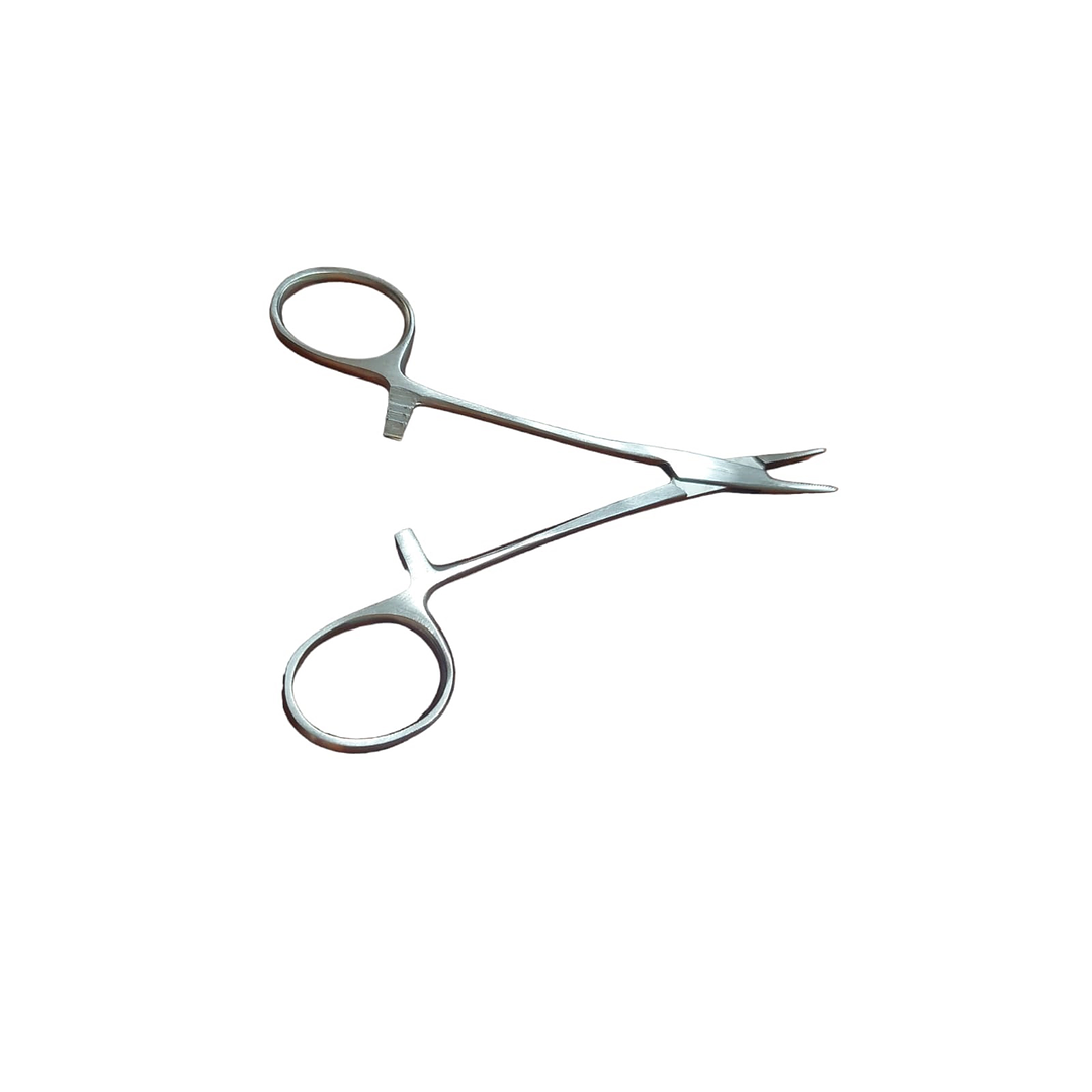 PINZA MICROMOSQUITO CURVA ACERO  2
