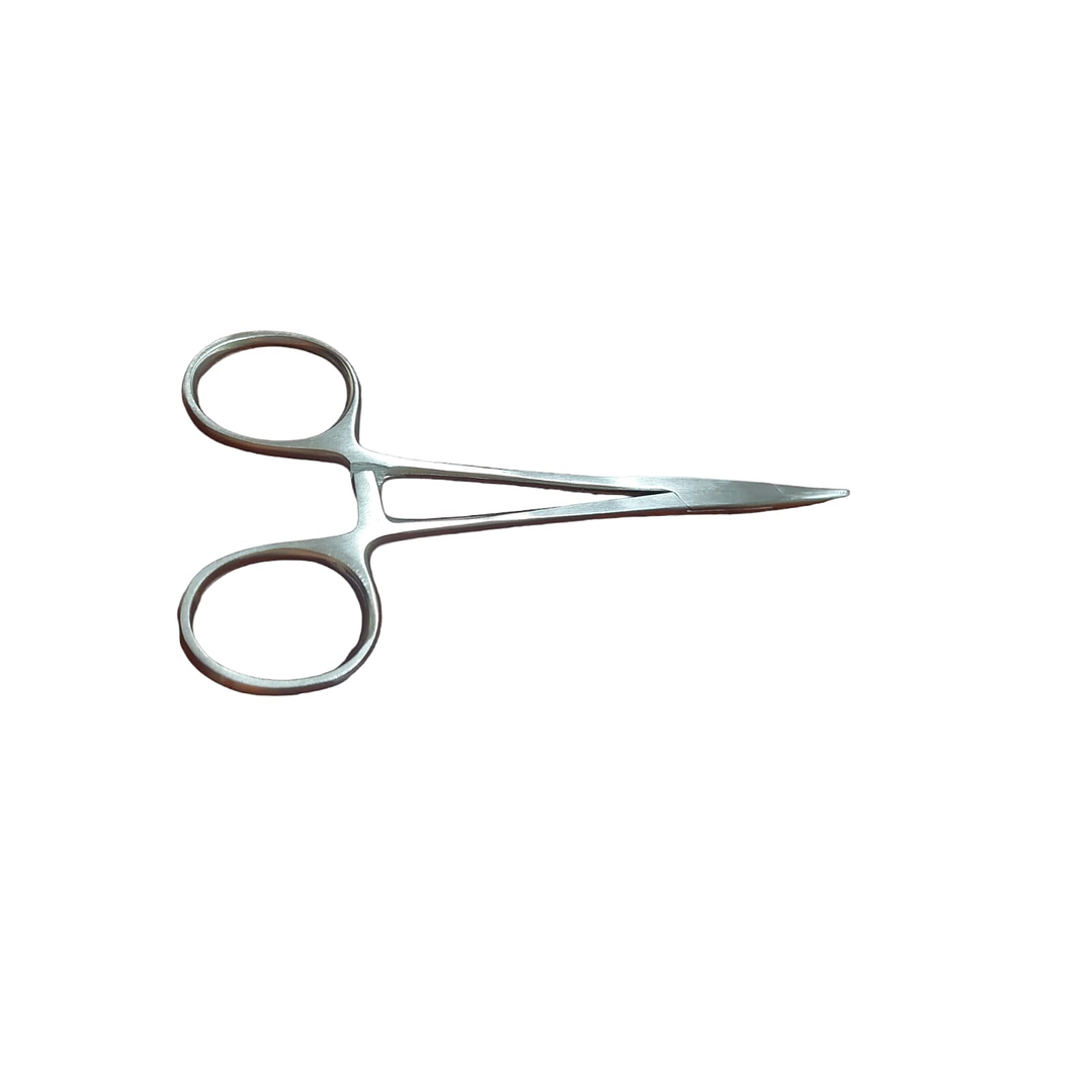 PINZA MICROMOSQUITO CURVA ACERO  1