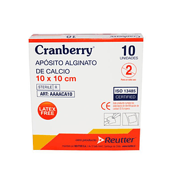 Apósito Alginato de Calcio — Unidad — Cranberry