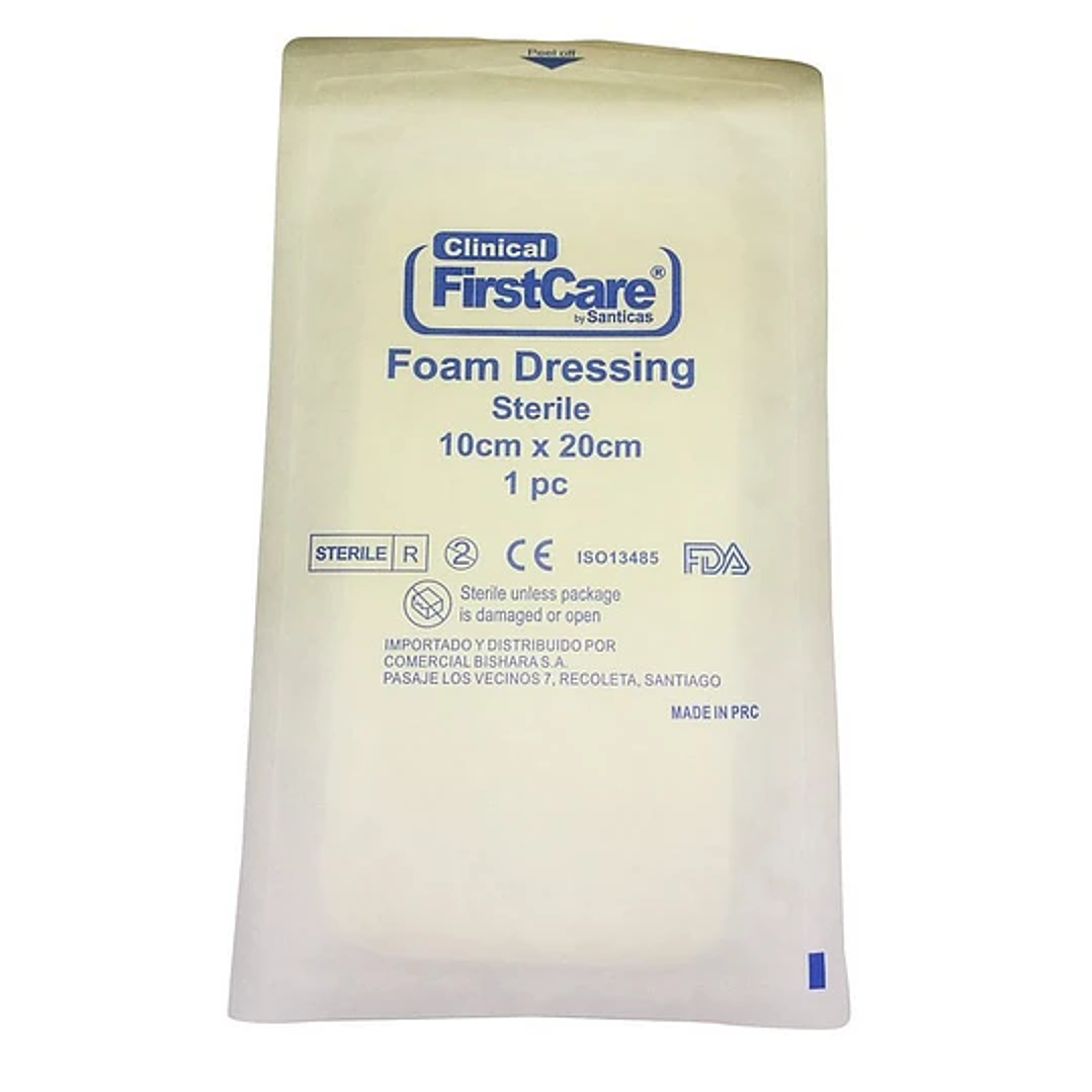 Apósito de Espuma Hidrofílica — Medidas - FirstCare 1