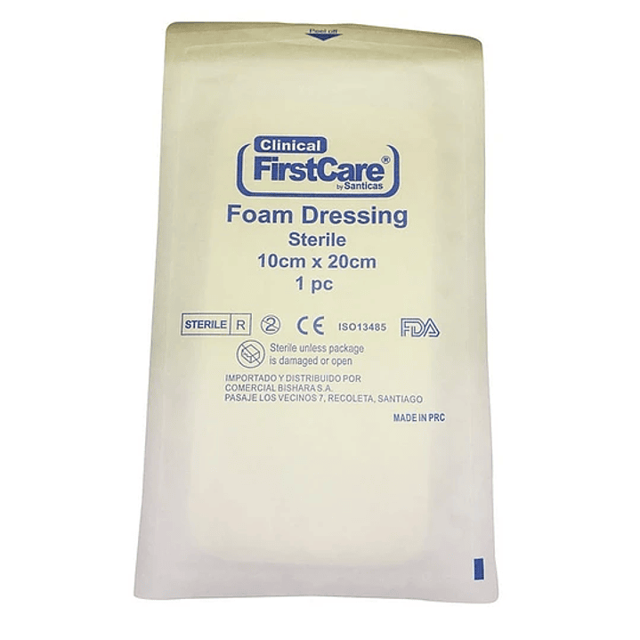 Apósito de Espuma Hidrofílica — Medidas - FirstCare 1