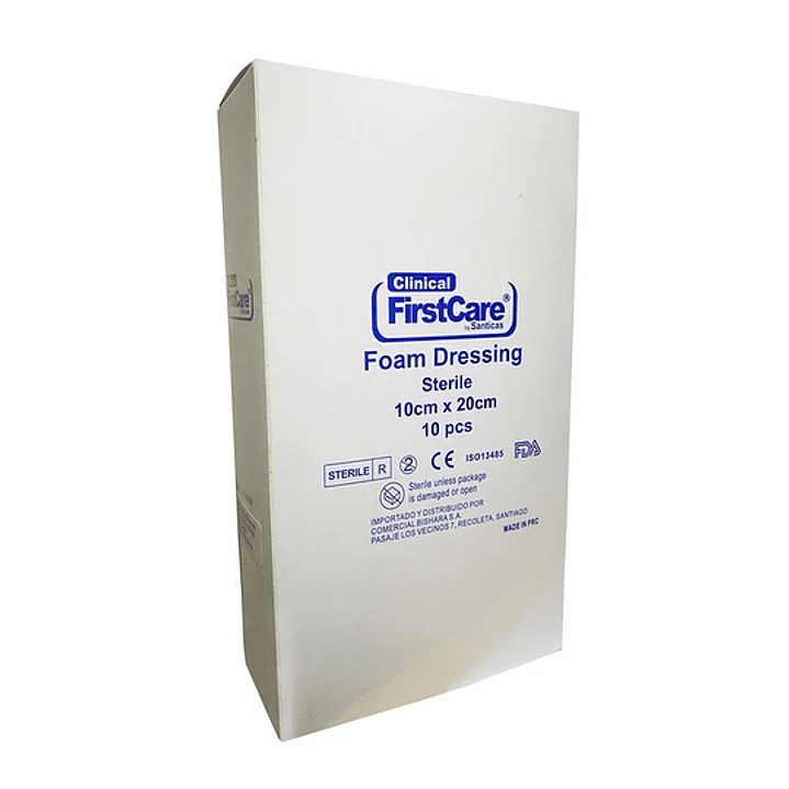 Apósito de Espuma Hidrofílica — Medidas - FirstCare 2
