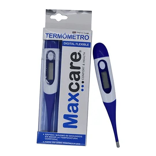 Termometro Digital Flexible — Maxcare — REF. TDF020