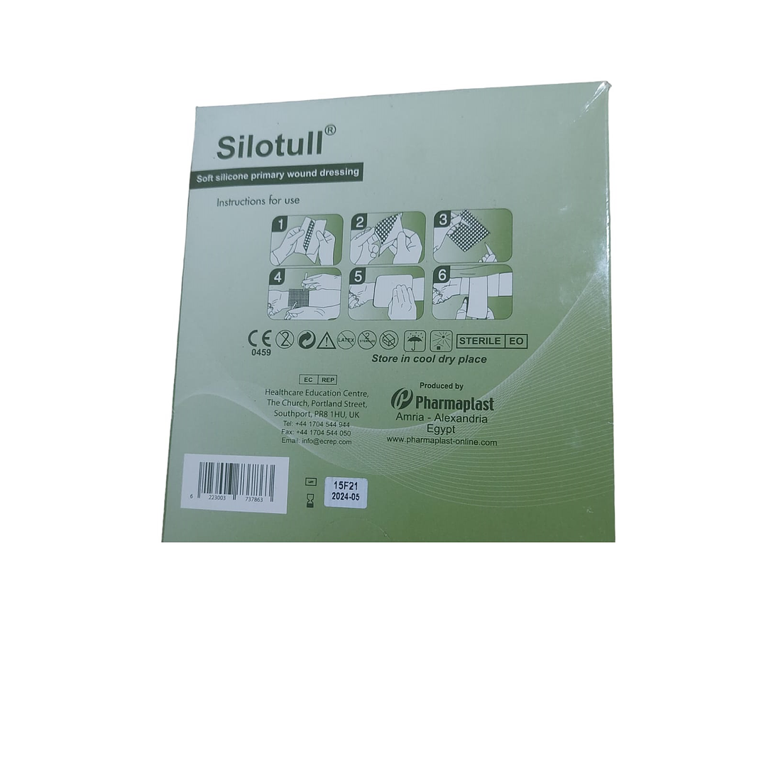  Apósito de silicona — SILOTULL — 10x10 cm — REF. SILO1010 4
