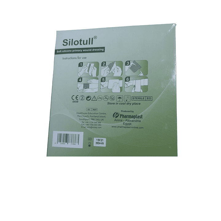  Apósito de silicona — SILOTULL — 10x10 cm — REF. SILO1010 4