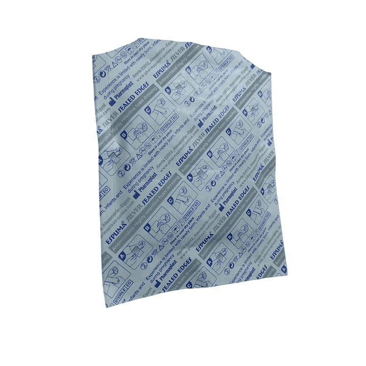 Apósito espuma — SEALED Ag — 10x10 cm — REF. ESPSAG100100 1