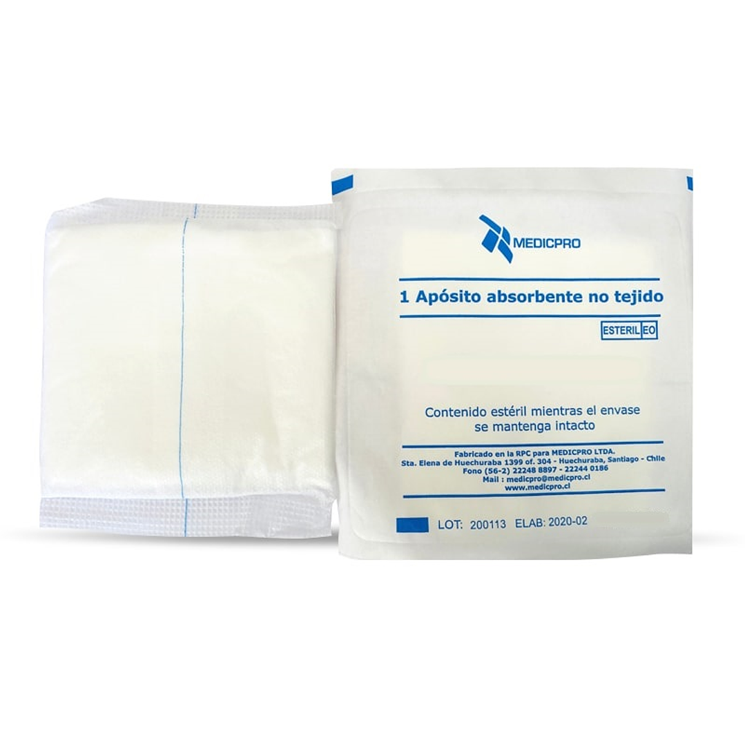 Aposito Gasa No Tejido — Medidas — Medicpro 1
