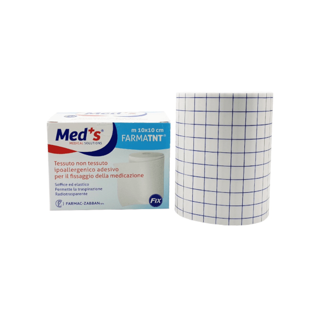 Gasa No Tejida Adhesiva — Farmafix TNT — 10cm x 10m 1