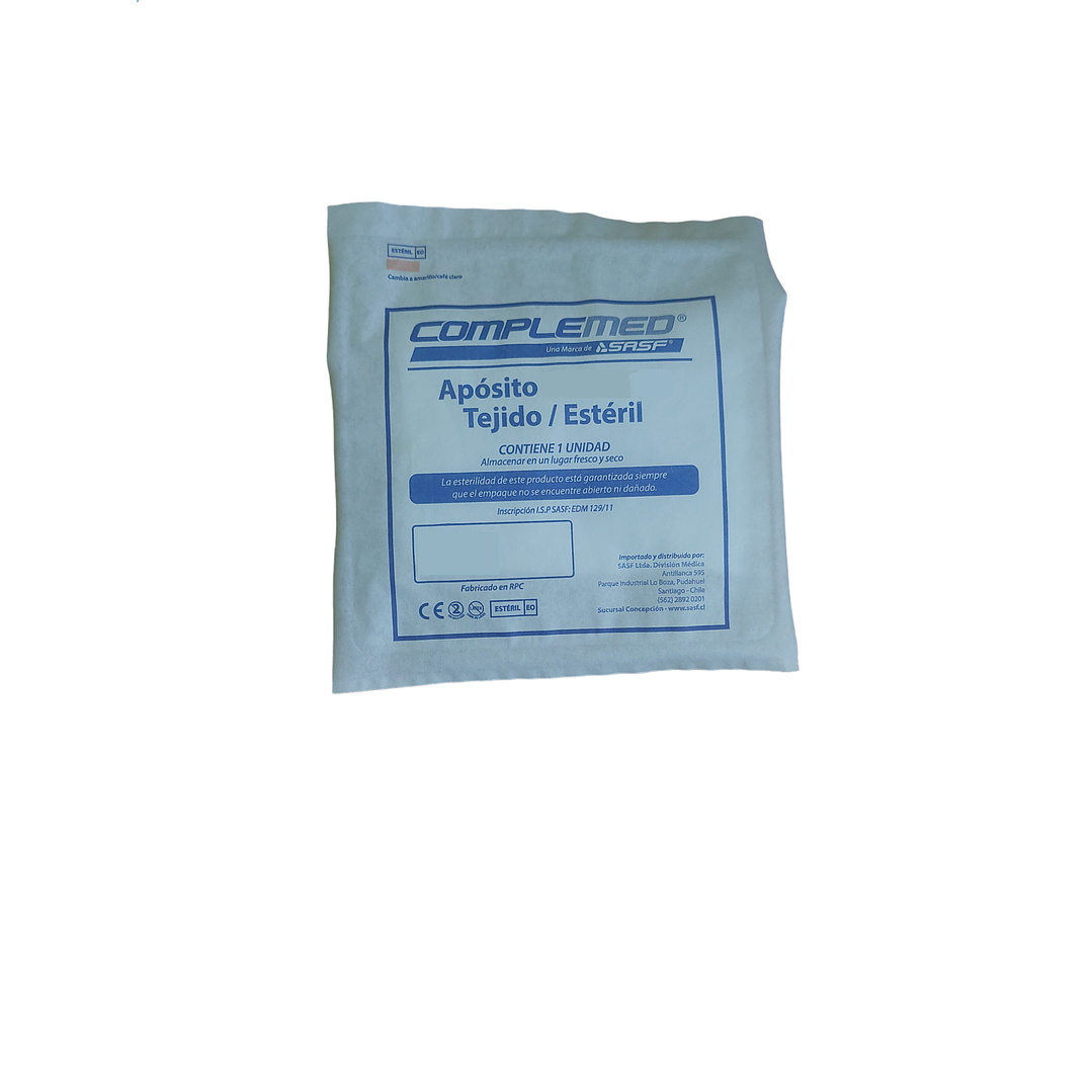 Apósito Gasa Natural — Medidas — COMPLEMED 1