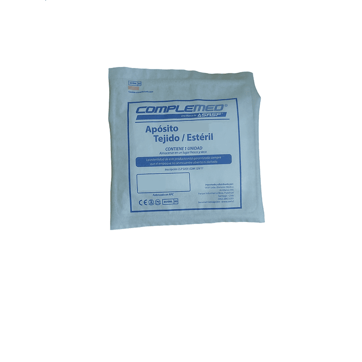 Apósito Gasa Natural — Medidas — COMPLEMED 1