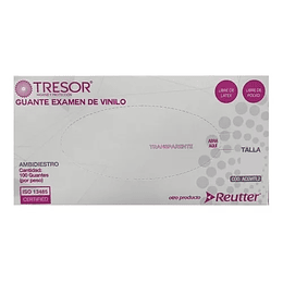 Guante Vinilo — Tallas — TRESOR