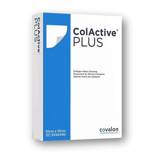 Apósito de Colágeno ColActive Plus — 10x10 cm 