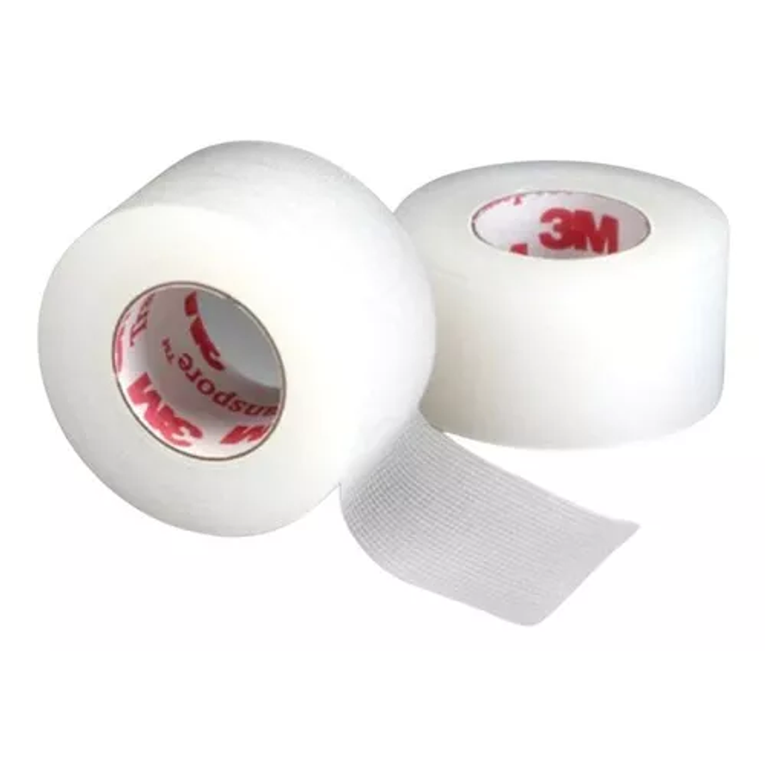 Cinta Plastica Transpore — Medidas — 3M 2