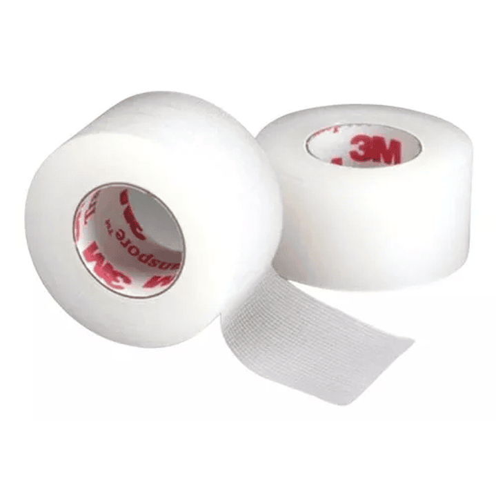 Cinta Plastica Transpore — Medidas — 3M 2