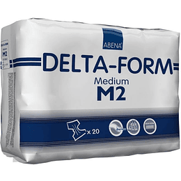 Pañal Delta Form — Tallas — 20 Unidades
