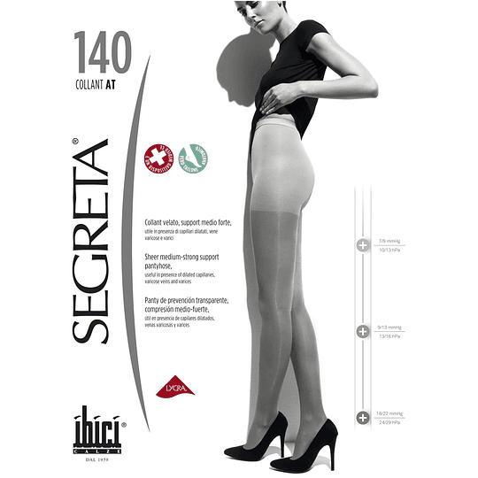 Panty Segreta 140 18-22 mmHg Ibici