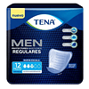 Tena Men — Protectores Masculinos Regulares — 12 Unidades