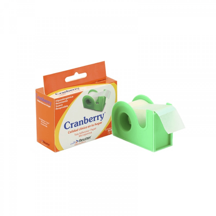 Cinta Papel Blanca - 2.5 cm. - Cranberry 1