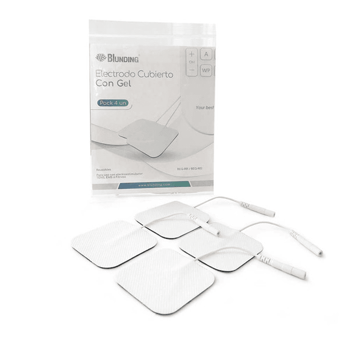 BEQ-R01 - Electrodos Blunding 40x40mm - Pack 4 unidades  1