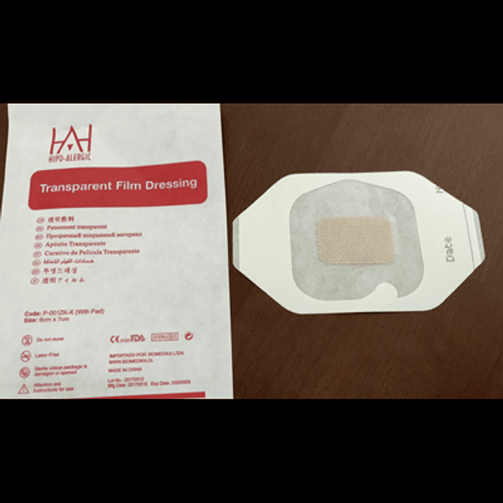 Apósito de Gasa + Algodón 20x25 Cranberry - Bolsa 10 unidades 2