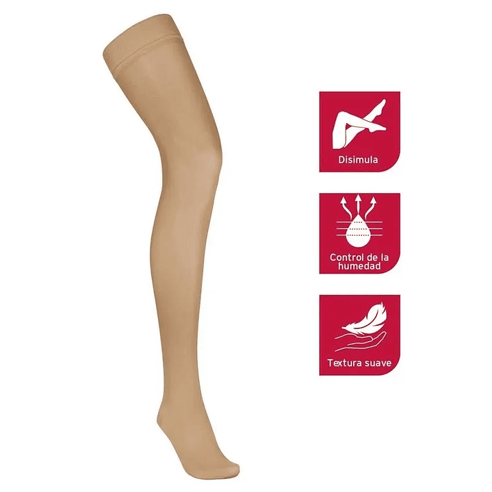 Media Liga Opaque 15-20 mmHg Jobst  3