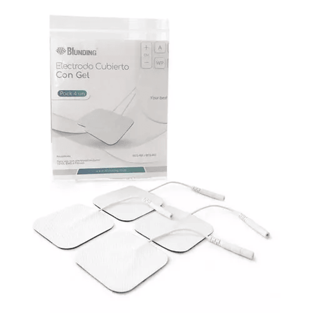 BEQ-R04 - Electrodos Blunding 50x90mm - Pack 4 unidades  1