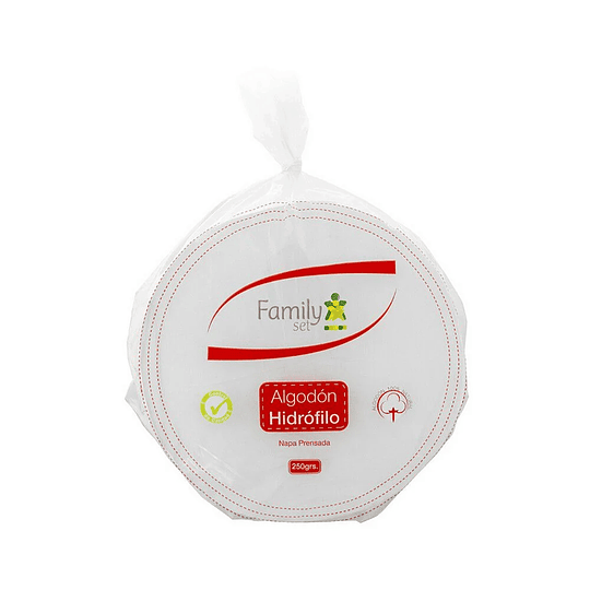 Algodón Hidrófilo Family Set 250gr