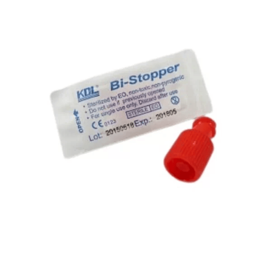 Tapa Obturación Catéter Roja - KDL  1