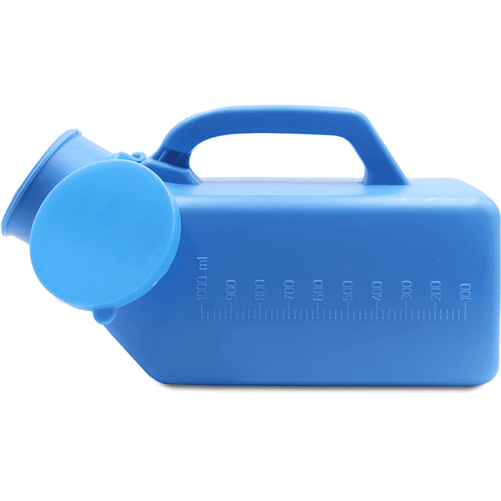 Pato urinario Cuello Corto Masculino Azul - STRATTO M.D. 1