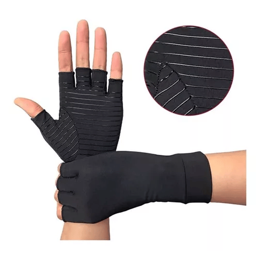 Guantes de Compresión con Fibra de Cobre - STRATTO M.D. 2